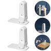 2PCS Child Oven Lock Protection Locking Cabinet Cupboard Drawers Refrigerator Doors ABS Anti-Opening Handle Lock Door Lock