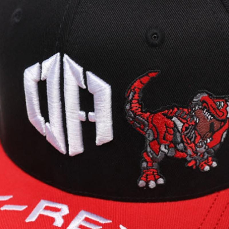  Black Yak  Black Yak Kids Armored Saurus Snapback R2Bkhts2913 Bk