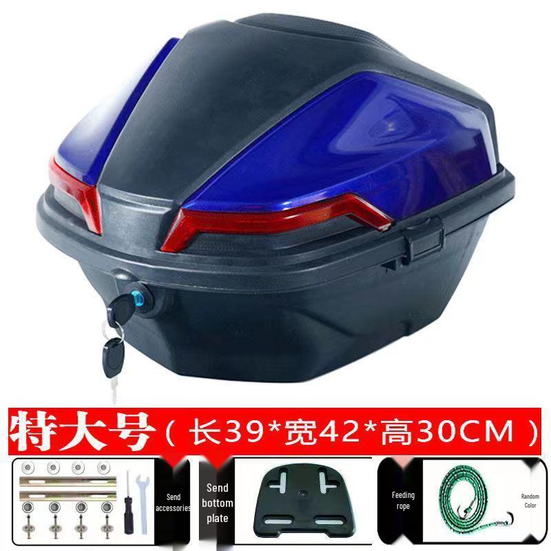 Universal Electric Vehicle Trunk & Storage Box for Motorcycles and Scooters