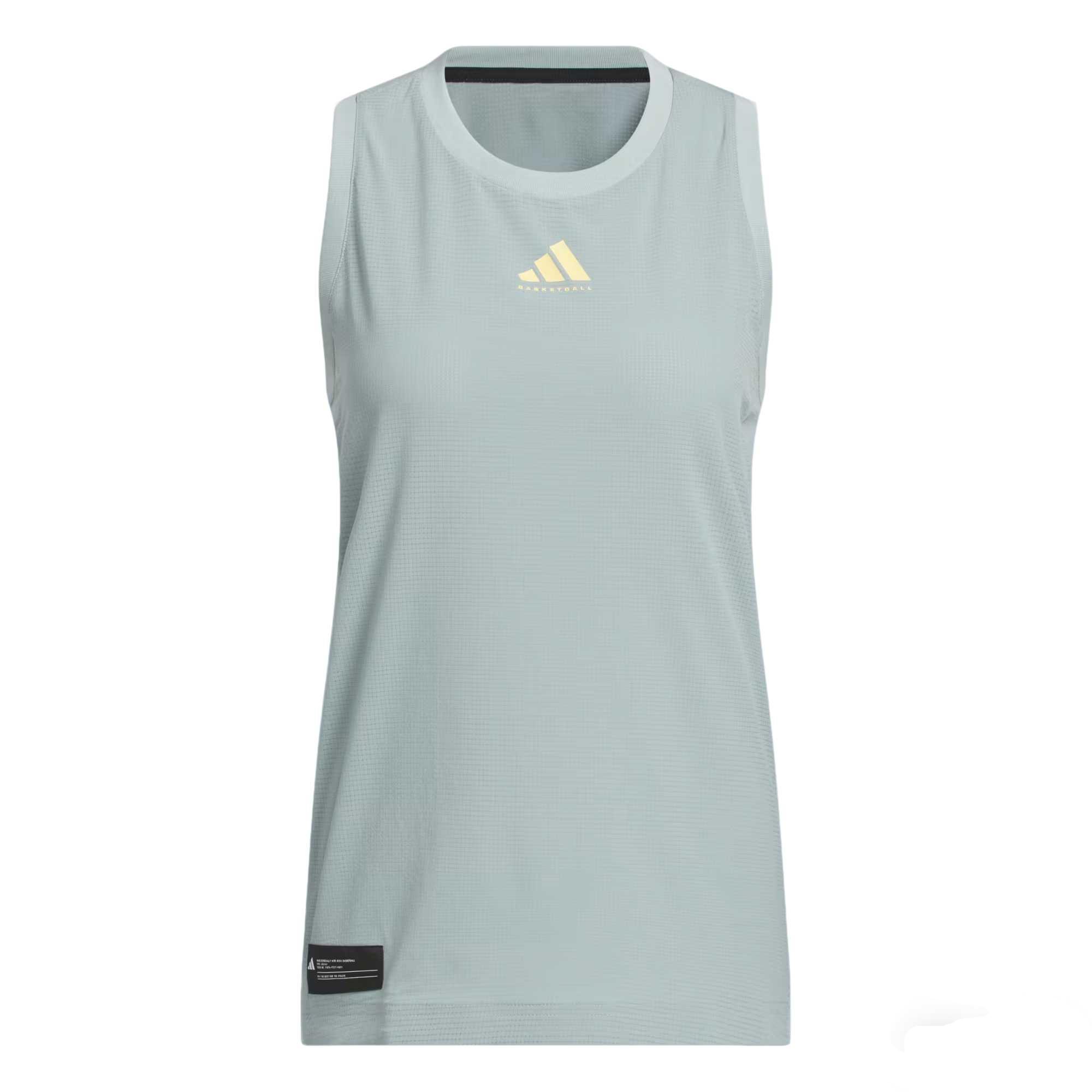 Adidas Влагоотводящая Быстросохнущая Безрукавная Баскетбольная Майка Женские топы KC0341 XS