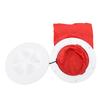 6 Inch Deck Plate Kit with Storage Bag Circular Sealing Hatch Cover for Marine Yachts Boat Kayak White