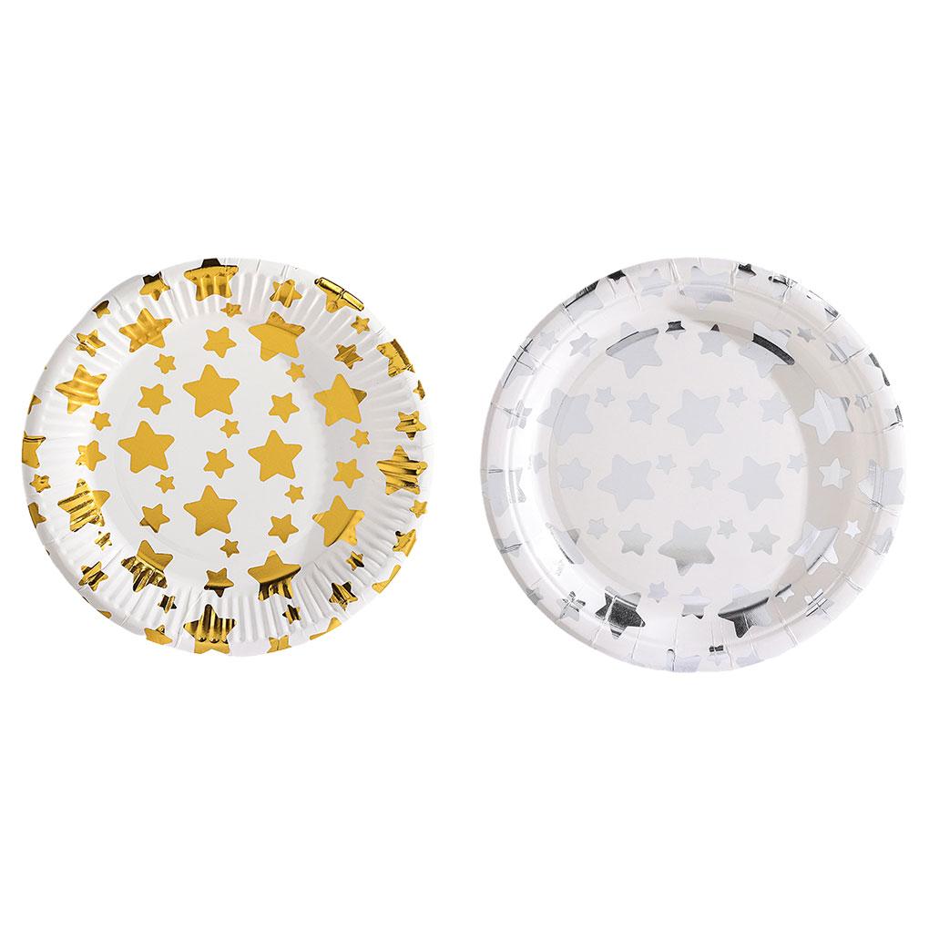 50pcs Paper Pentagram Stripe Disposable Tray Any Party Or Event Safe And Eco-friendly Large Quantity