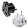 Depoguye EU To Uk Plug ,UK To Europe Travel Socket Converter Adapter,plug Converter 2 Pin To 3 Pin Ac Adapter uk plug adapter