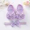 New Baby Girl Shoes Fashion Versatile Comfort Walkers Exquisite Cutesoft Soles Baby Shoes Anti Slip Princess Shoe Newborn 0-1Y
