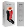 Aircraft Cup Holder Suction Vibration Oral Sex Sound Electric Male Masturbator Adult Sex Toy