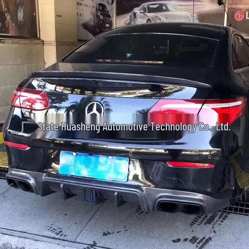 Mercedes-Benz E-Class W238 Coupe Rear Lip, Carbon Fiber Brabus E53 Style (2016-2021)