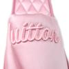 Excellent LOUIS VUITTON Other shoes Embroidered logo satin slippers pink Satin Women Used