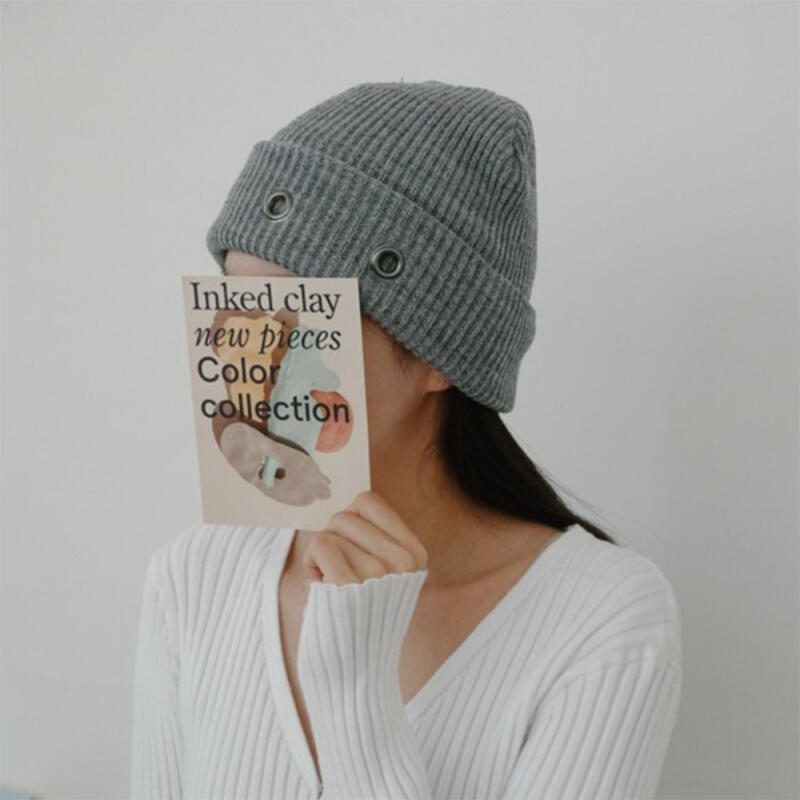 Women's Achromatic Goljini Men's Folding Beanie