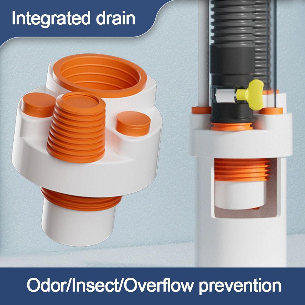 Sealing Ring Kitchen Basin Sewer Branch  Washing Machine Drainage Supplies
