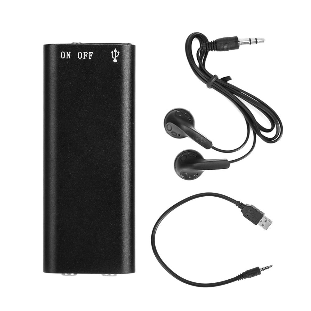 Tragbarer Geräuschunterdrückungs-HD-Digital-Mini-Sound-Sprachrekorder 8G MP3-Player