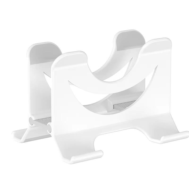 

Вертикальная подставка для ноутбука из алюминиевого сплава, аксессуары, нескользящие, регулируемые, 1 шт., подходят для Mac Mini белый