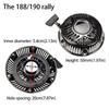 Horizontal Shaft Replacement Recoil Starter Recoil Starter Assembly  Lawn Care Products