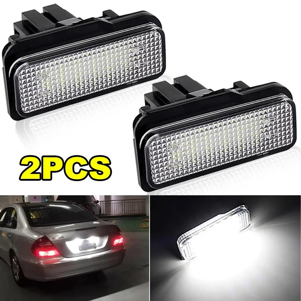 Für Mercedes Benz E-Klasse W211 S211 C-Klasse S203 CLS-Klasse W219 SLK-Klasse R171 1/2 Stück Auto Canbus LED Kennzeichenleuchte