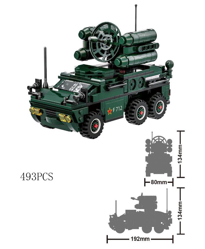 WW2 Normandy Landings UK US Germany Army Sets Building Blocks Bricks Toys World War II 2 Military Vehicle Pershing Panther Tanks