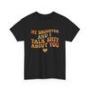 Men Funny Dad Humor Graphic T Shirt Retro Letter Print Sarcastic Quote Tee Casual Cotton Top