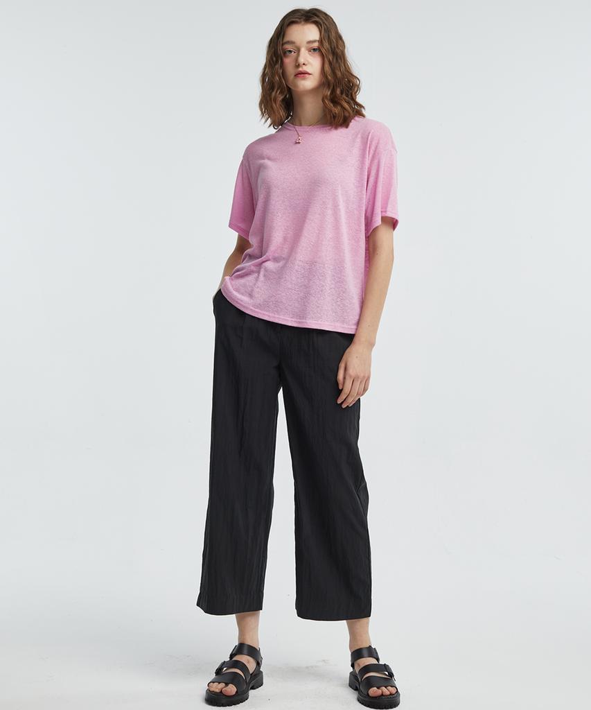 MANAVIS7 Summer Wide Pants [Black]