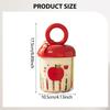 2 In 1 Draining and Preservation Basket Fruit Handle Leakproof Forks Salad Storage