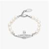 Vivienne Westwood Mini Bath Relief Pearl Bracelet 02p131
