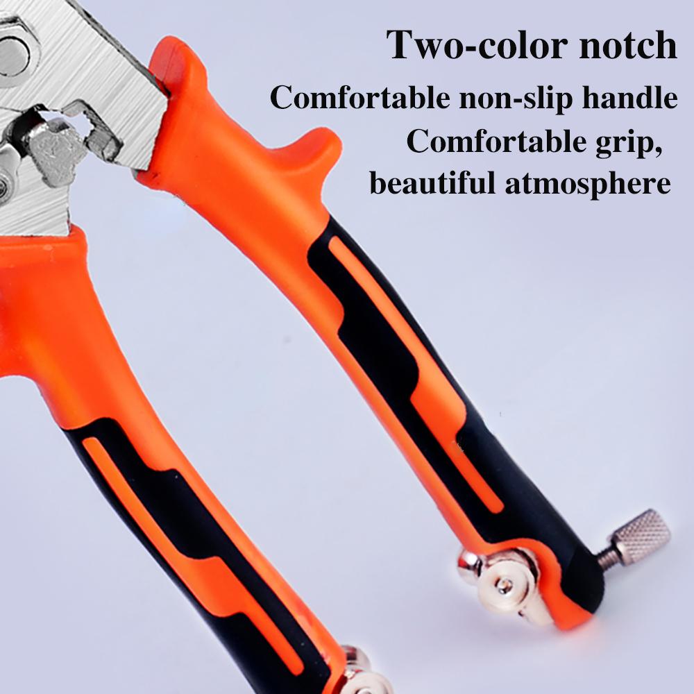 Narzędzie ręczne 10 w 1 Wielofunkcyjny ściągacz izolacji Wytrzymałe uniwersalne szczypce Ściągacz izolacji Obcinak do kabli Narzędzie ręczne do zaciskania końcówek