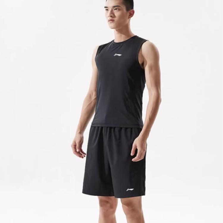 Li Ning Fitness Clothing Men's Thin Straight Fit YUDT059-3