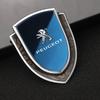 Per Peugeot GT GTline 3008 308 T9 208 508 2008 Rifter 5008 207 206 408 108 4008 Adesivo Metallico per Auto Logo Laterale Finestrino Carrozzeria Logo Auto