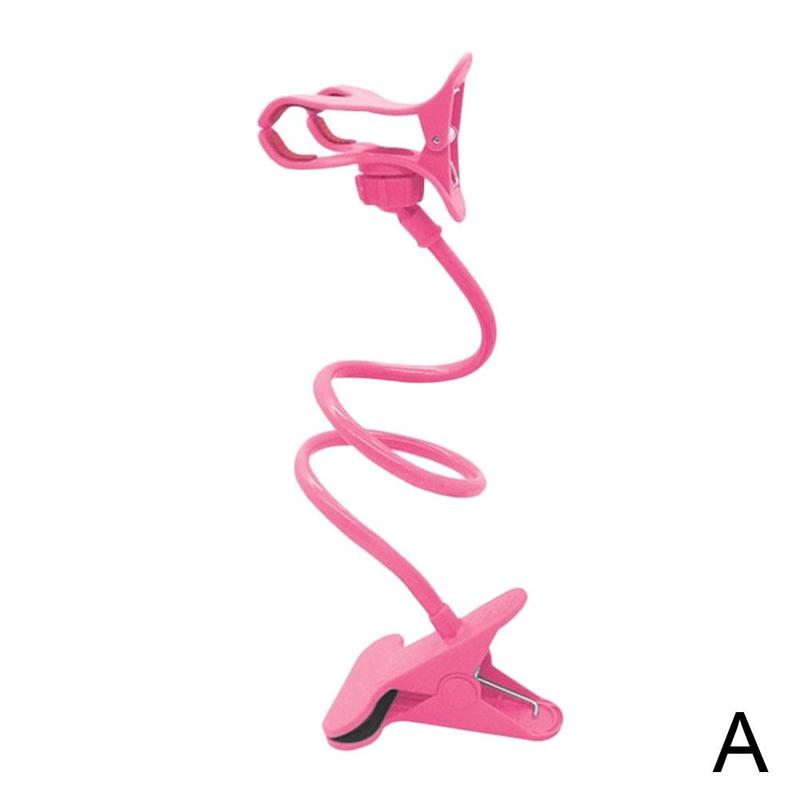 1/2PCS Flexible Universal Lazy Bracket Mobile Phone Holder Portable 360° Adjustble Gooseneck Clip Clamp Bed Desktop Bracket Clip