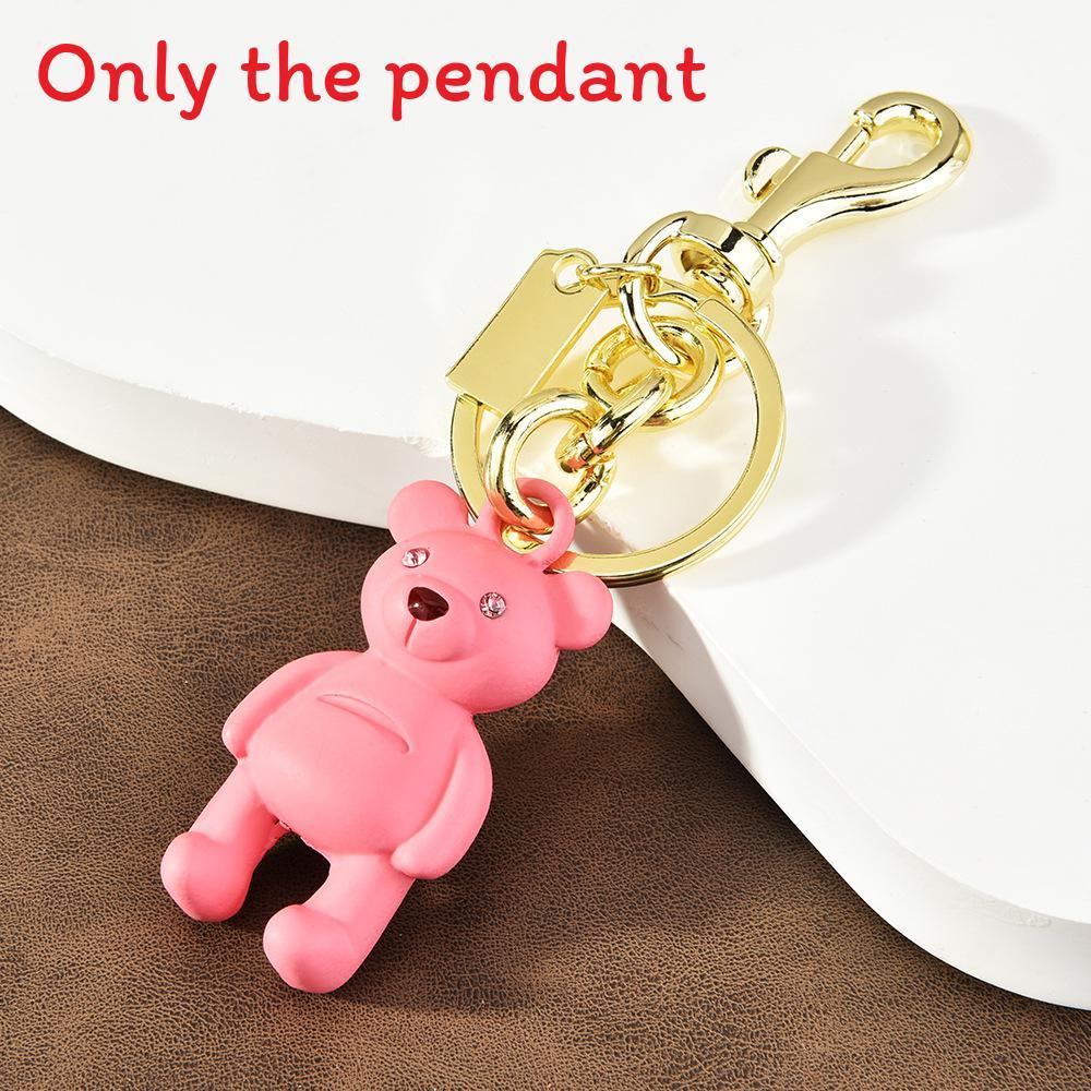 Animal Keychain Cute Bear Lover Gift For Backpack Decoration