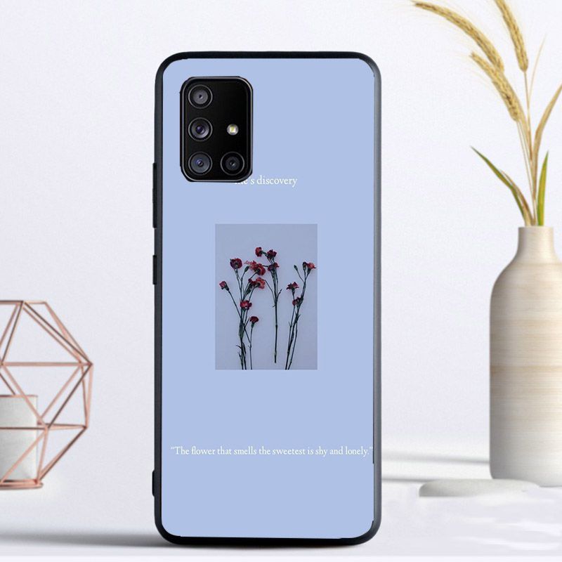 Lock Screen Aesthetic Phone Cover For Samsung Galaxy A13 A53 A11 A12 A32 A22 A52 A10 A41 A42 A33 A20E A30 A40 A51 A71 A21S Cases