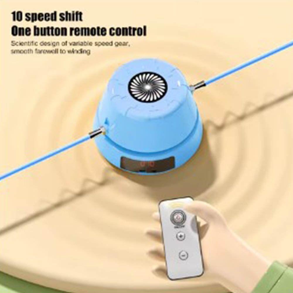Training Toy Automatic Jump Rope Remote Control Skipping Rope Machine  Training
