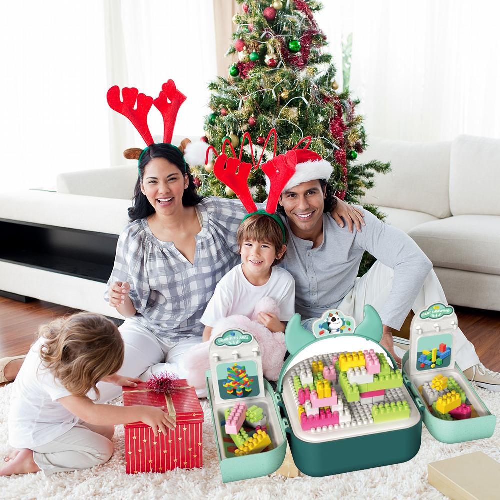 Строительные блоки в стиле рюкзака для детей — фото 8