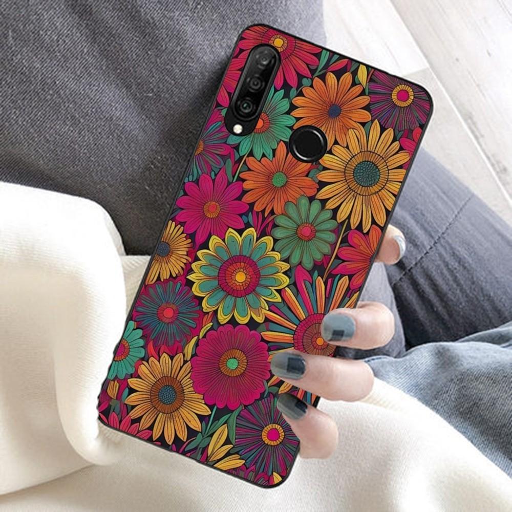 

Чехол для телефона Лепесток и Лист для Huawei Honor 10 Lite 9 20 7A 9X 30 50 60 70 Pro Plus Мягкий Силиконовый Чехол Huawei Honor 30 Pro