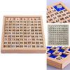 Tavola Montessori per la Continuazione dei Numeri Giocattolo Educativo in Legno per Bambini che Imparano