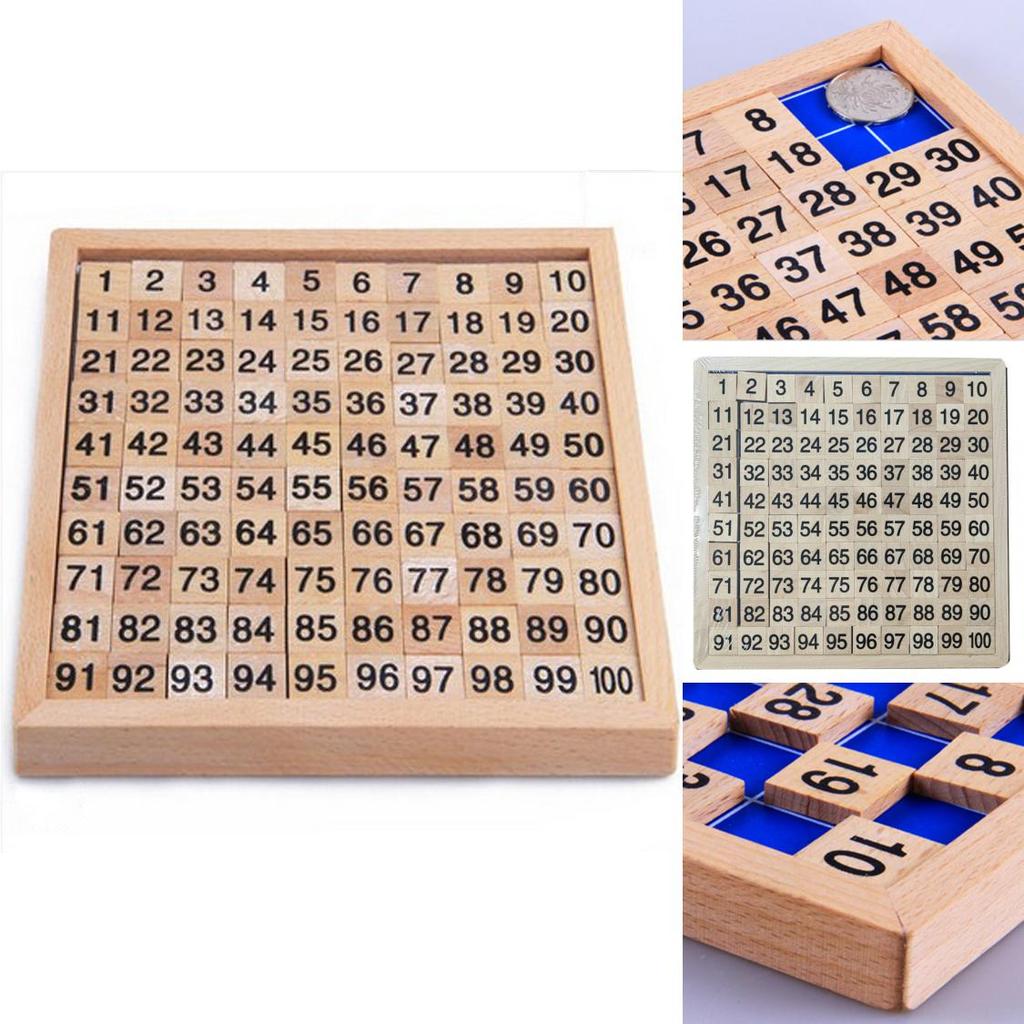 Tavola Montessori per la Continuazione dei Numeri Giocattolo Educativo in Legno per Bambini che Imparano