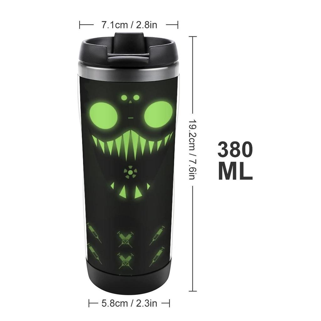 Apex Legends Edelstahl Wasser Vakuumisoliert 380ml Wasser Hergestellt aus SUS304 Edelstahl Leichtgewicht mit Kaffee Hält Wasser kalt oder Perfekt für