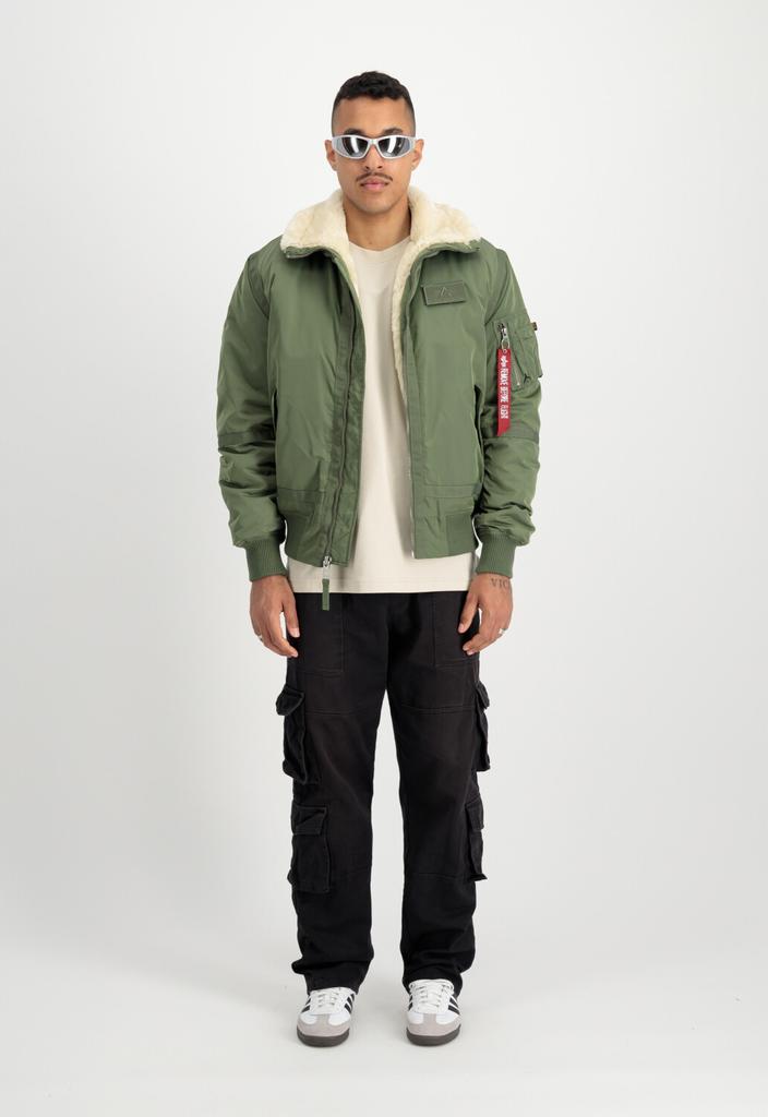 Зимняя куртка Alpha Industries Military Jacket B15-3 TT (198122) шалфей зеленый
