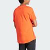 Adidas All Season Graphic Tee Letter Logo Print Sports Casual Short Sleeve T-Shirt Men Tops Orange IJ9436
