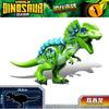 2025 Jurassic Dinosaurs World Park Spinosaurus Baryonyx Therizinosaurus Indominus Rex Building Blocks Bricks Kids Xmas Toys