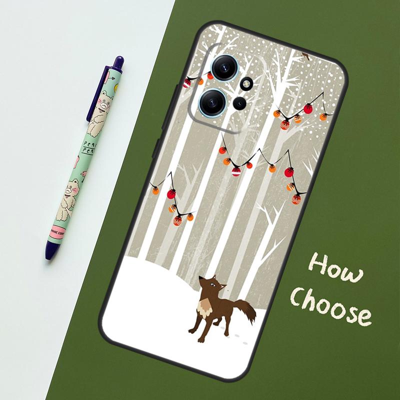 Winter Fox Foxes Case For Xiaomi Redmi Note 15 Pro Plus 14 13 10 11 12 Cover For Redmi 15C 15 13C 12C 14C 10C