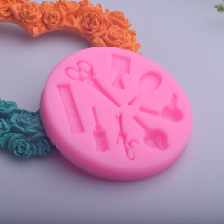 Mirror Mould Fondants Chocolate Cake Molds Clay Polymer Silicone Material Moulds