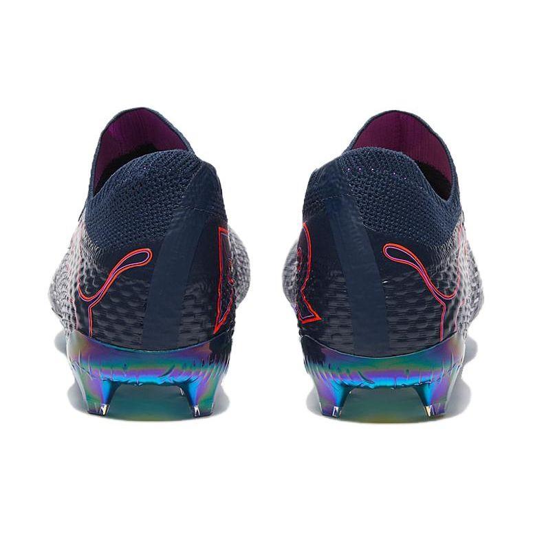 Puma Future 7 Ultimate AG FG Artificial Grass Shock Absorbing Durable Soccer Shoes Unisex Soccer Shoes Deep-Blue Purple 107834-01