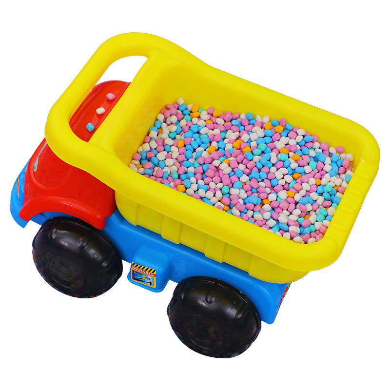 Colored Stone Large Particle Sand Toys for Children and Infants - Indoor Play