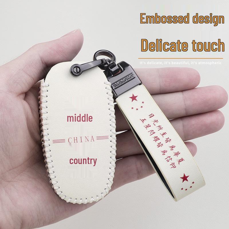 Cartoon Smart Key Cover with Buckle for Car Aftermarket Modifications - DS Master Hero