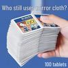 Glasses Lens Cleaning Wipes - Disinfect & Degrease Stain Removal