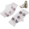 10 Teeth Ice Gripper Spike for Shoes Winter Outdoor Anti-Slip Hiking Mountain Climbing Ice Snow Crampons Anti-slip Shoe Covers