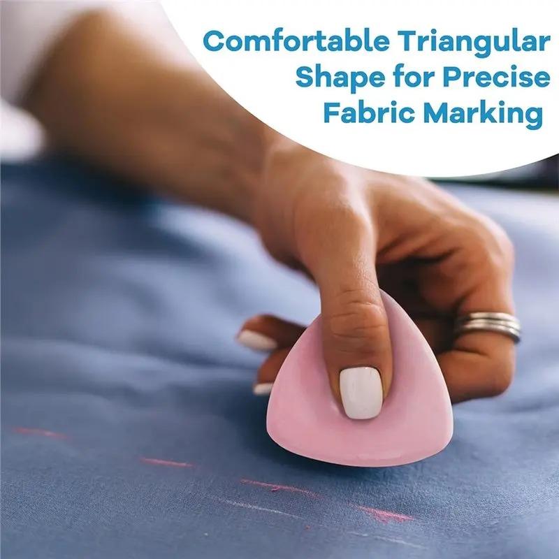 Auslöschbares Stoffschneiderkreide-Set | Mehrfarbiges Markierungswerkzeug für Schnittmuster, Bekleidungspatchwork DIY Nähzubehör in Box