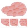 9er Herzförmige Form Silikon Mousse Kuchenform Backwerkzeug für Heimküche