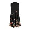 Women's Casual Daily Dating Outing Fashion Print Basic Sleeveless Loose Dress Bohemian Beach Dress Sleeveless Dress