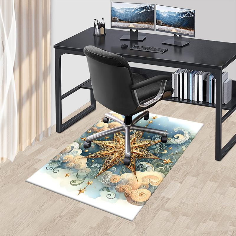 1PC Star Cloud Extra Large Non Slip Floor carpet, Office, family, bedroom, Studio   Large Area Rug Indoor Rugs, , Vibrant Colors