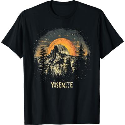 Yosemite - Národní park USA Vintage tričko pro muže, ženy, děti