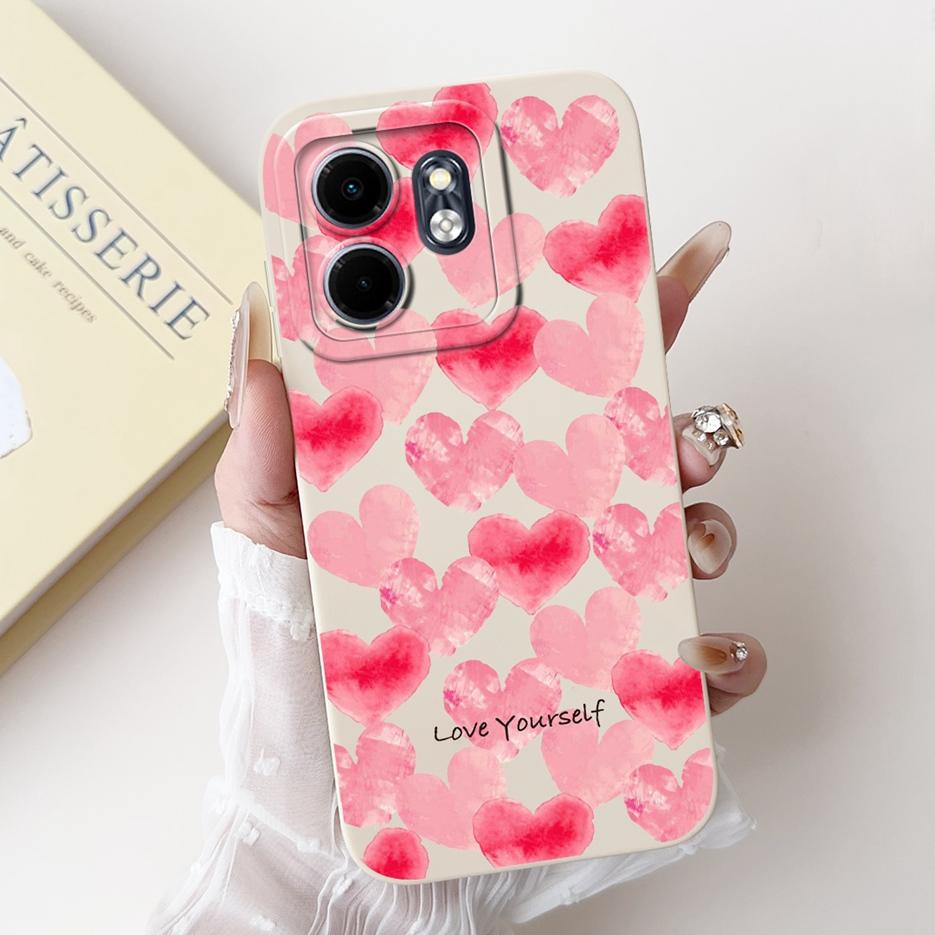 For Infinix Hot 50i 4G Case X6531 X6531B Cute Rabbit Cartoon Cover Soft Silicone Case For Infinix Smart 9 HD Smart9 X6532 Fundas